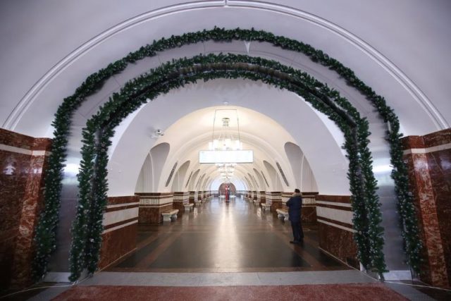 Станция "Фрунзенская" в ЦАО Москвы вновь открылась 29 декабря