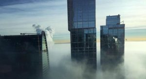 7 января в небе Москвы и Подмосковья можно было смотреть гало (паргелий), а 9 января над Москвой спустился густой туман (смотреть фото)