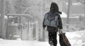 9 января 2017 года в школах подмосковного города клин из-за морозов отменены уроки в школах