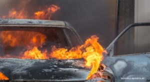 6 машин сгорело в Южнопортовом