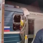 Столкновение поездов в метро на станции «Печатники»: машиниста зажало в кабине